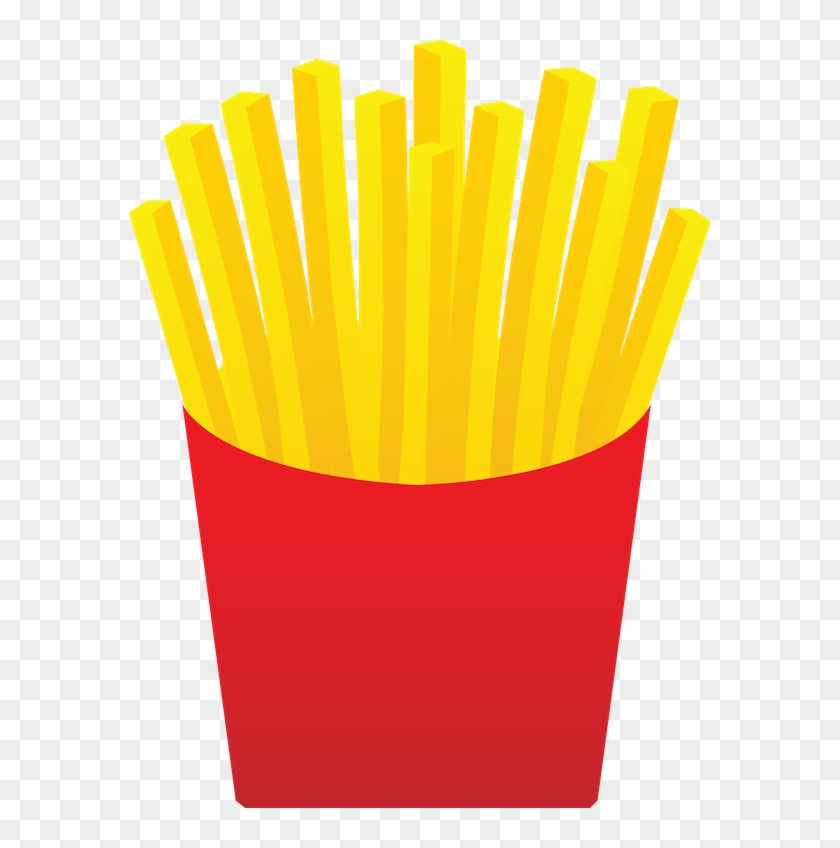 French Fries Food Clipart, Explore Pictures - French Fries Clipart - Png Download