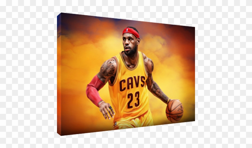 Details About Cleveland Cavaliers King Lebron James - Basketball Moves Clipart #2185103