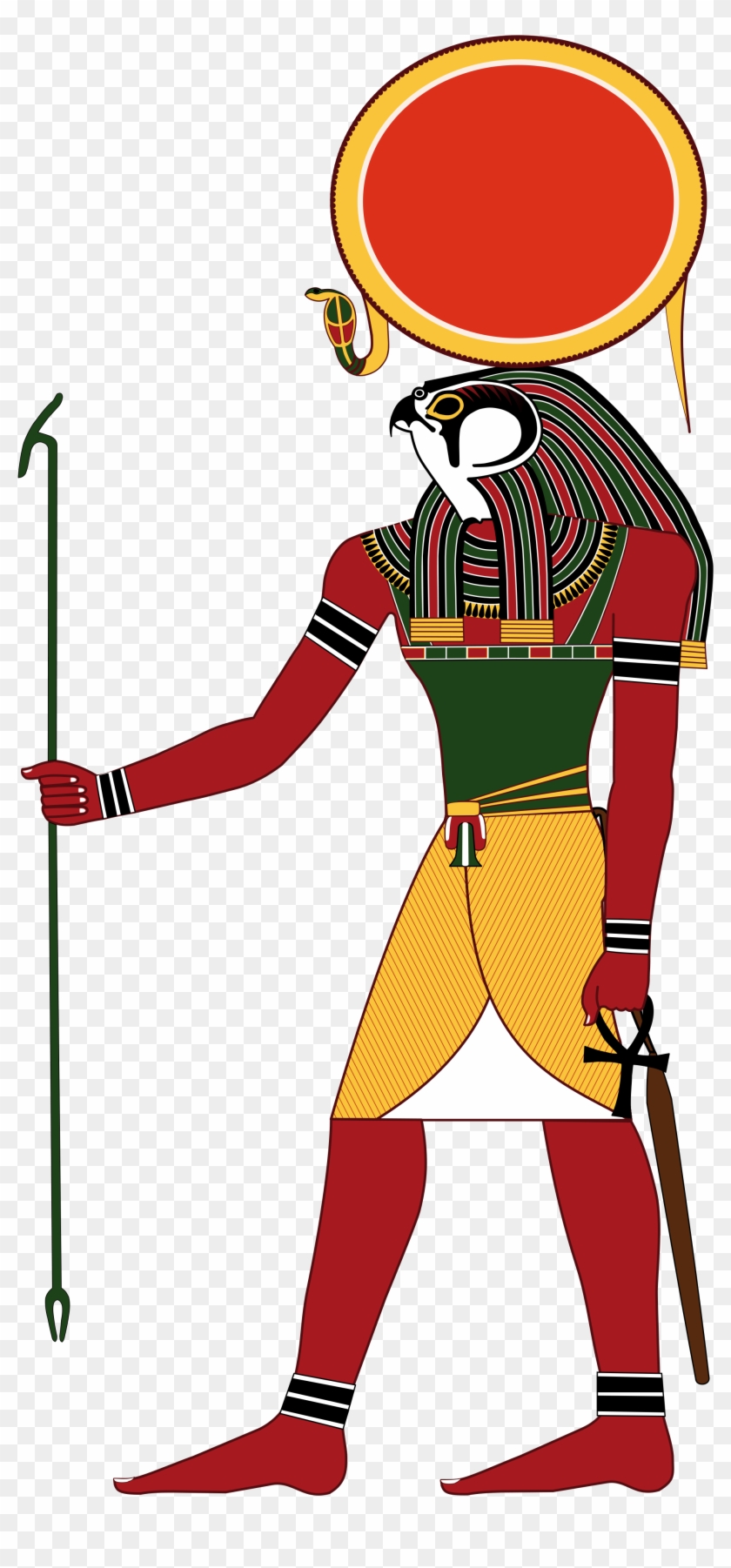 Evil Sun Goddess Clipart - Ancient Egypt God Ra - Png Download