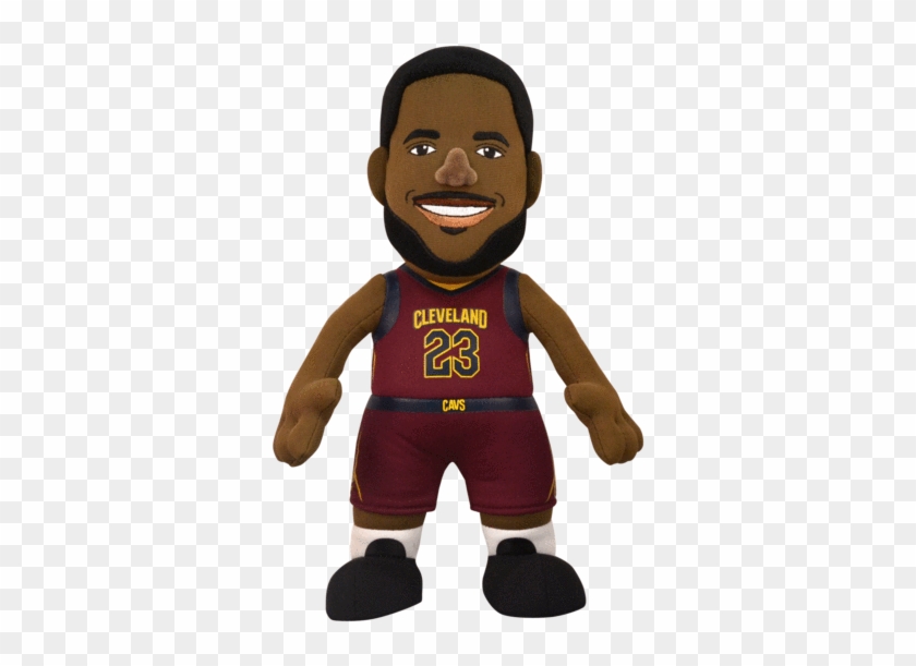 Cleveland Cavaliers® Lebron James Home 10" Plush Figure - Lebron James Bleacher Creature Clipart #2185743