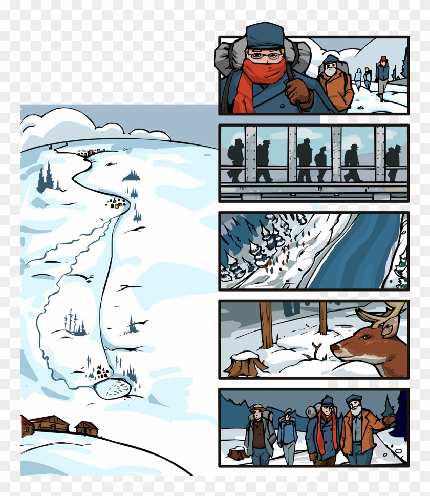 The Train Leaves Minneapolis And Arrives At Aitkin - Cartoon Clipart