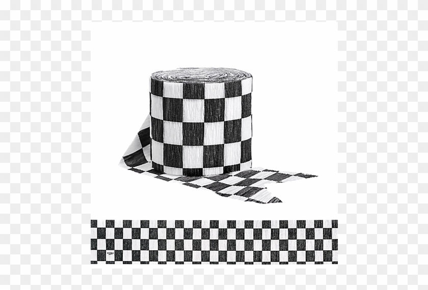 Checkered Flag Crepe Paper Streamers - Ben & Jerry's Clipart #2186021