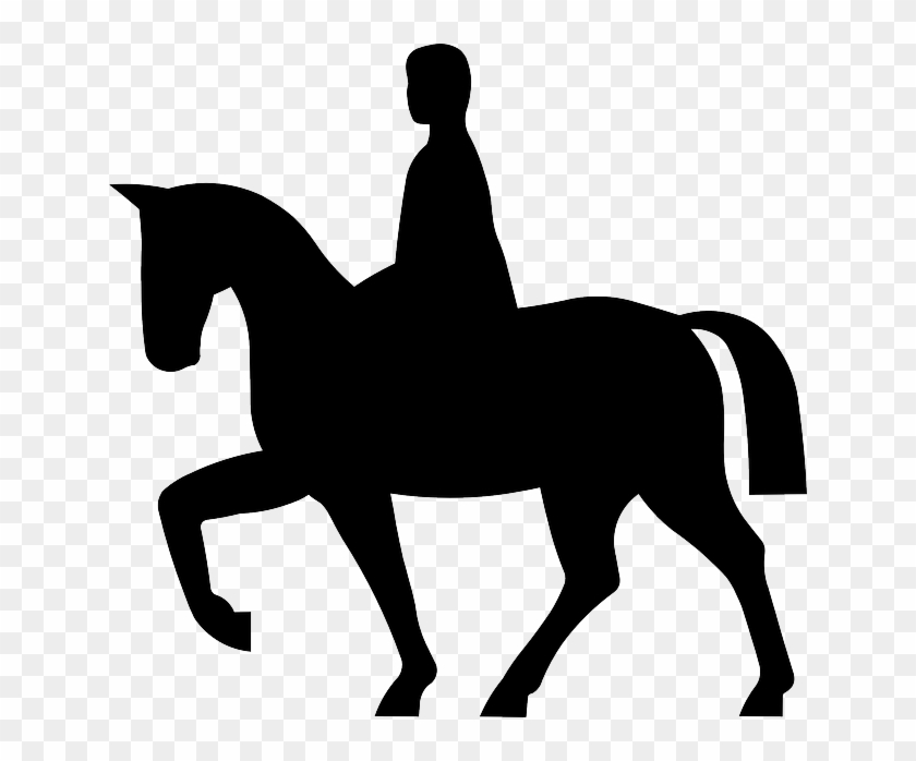 Horse And Rider Silhouette At Getdrawings Com Clipart
