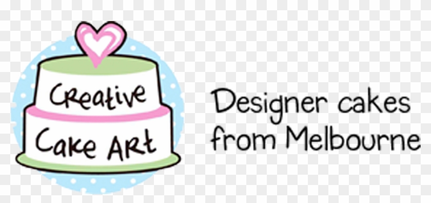 Creative Cake Art Logo Clipart