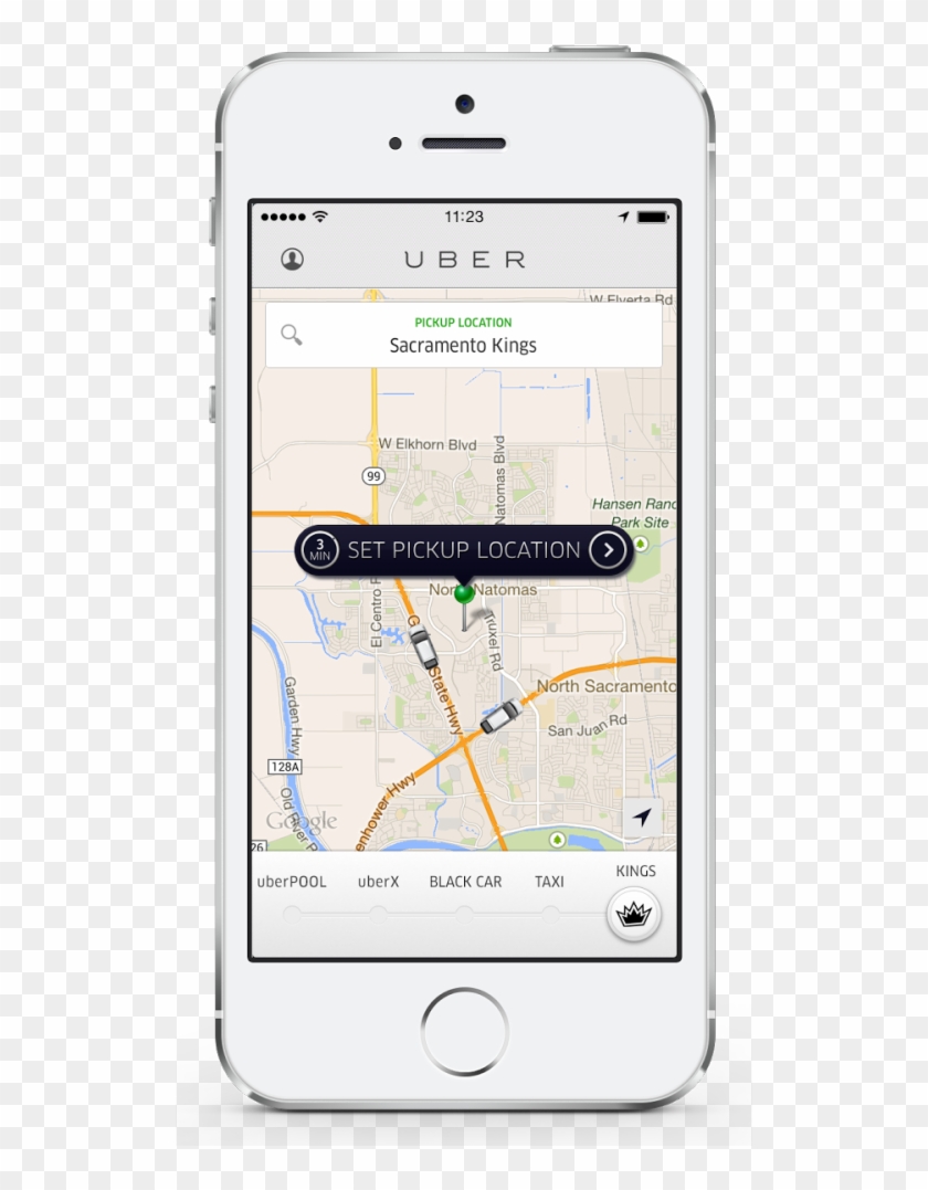 This Is The First Time Uber's Api Has Been Used By - Uber Rush App Clipart