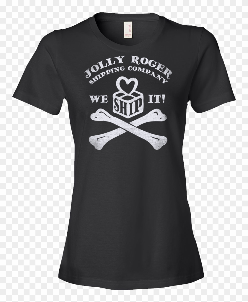 Women's Jolly Roger T-shirt - Love Is Love Malec Clipart #2187393