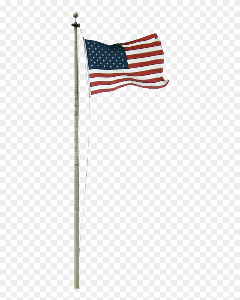 Cutout American Flag By Immediate Entourage Clipart