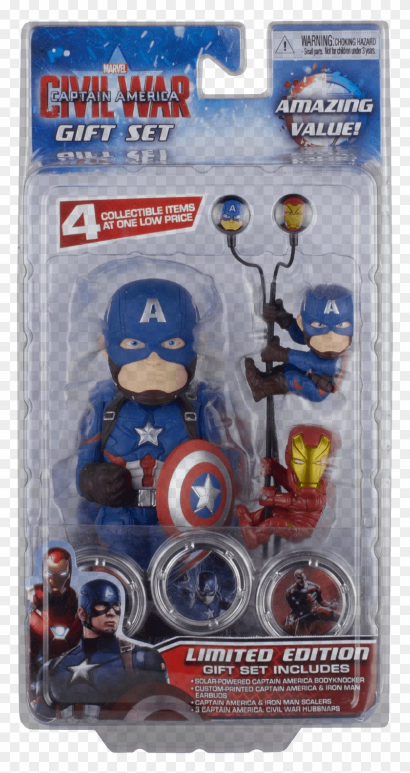 Neca Captain America 3 Civil War Limited Edition Action - Captain America Clipart #2187699