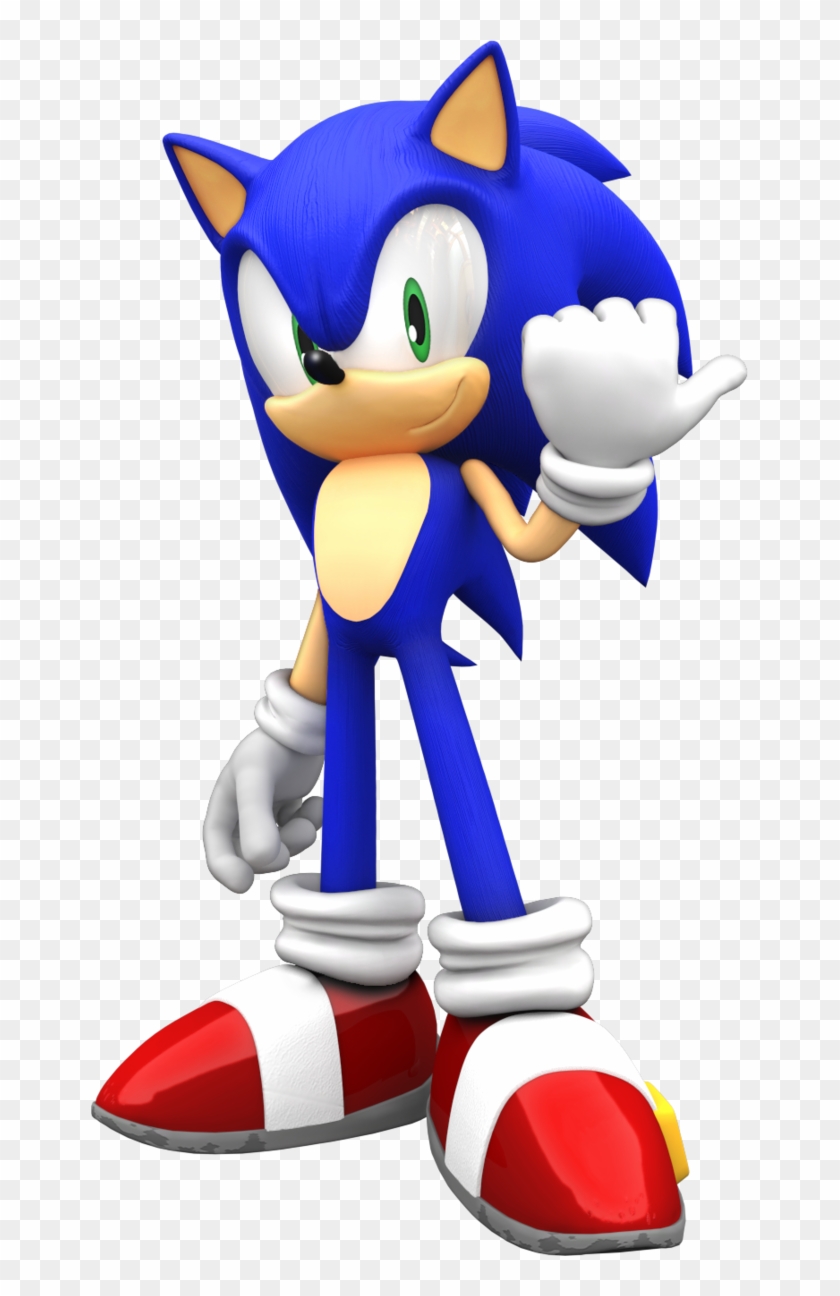 Sonic May Go Where His Heart Takes Him, Though I'm - Sonic The Hedgehog Clipart #2187987