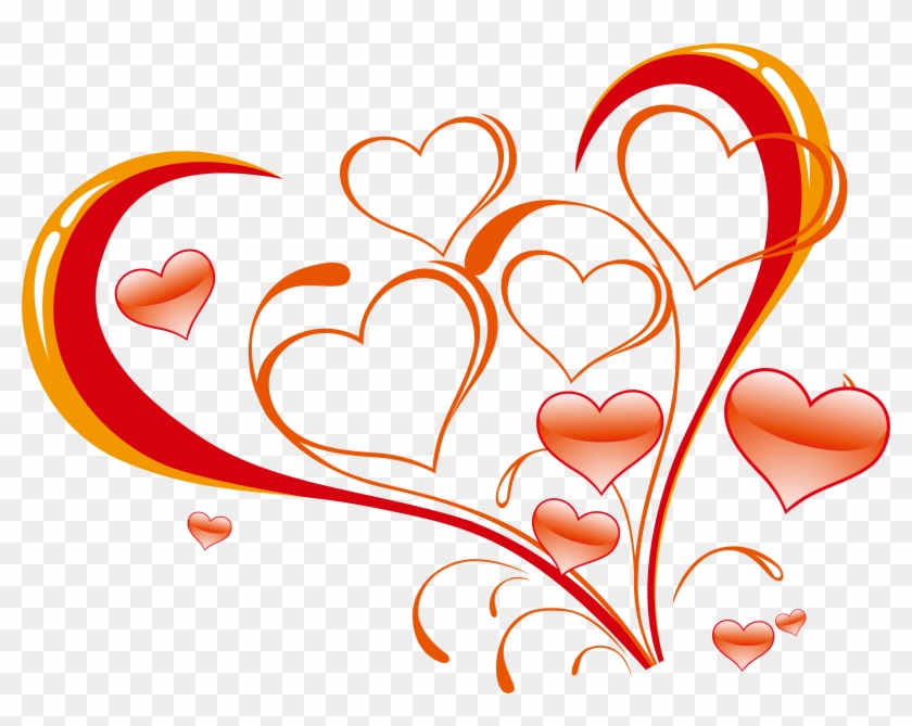 Heart-shaped Creative Abstract Images Pull Hd Free - Png Amor Hd Clipart #2187989