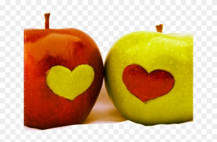 Heart Apples , Png Download - Heart Apples Clipart #2188040
