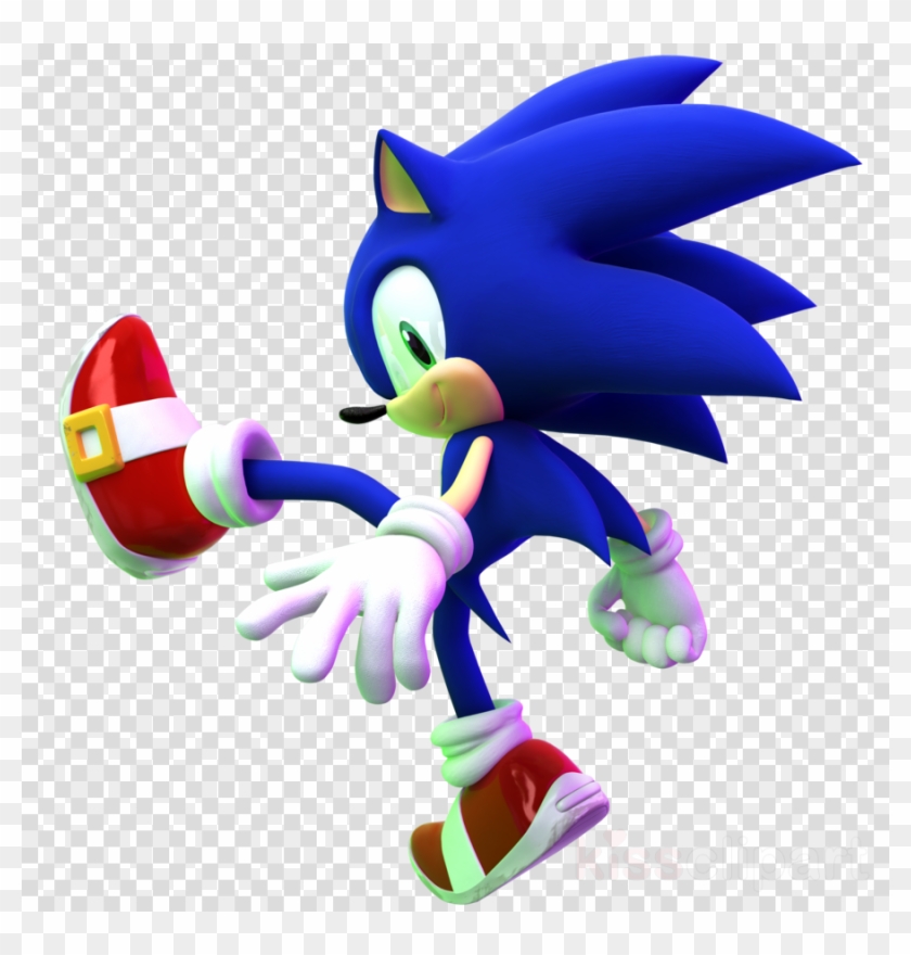 Sonics Hair Clipart Sonic & Sega All-stars Racing Sonic - Sonic The Hedgehog - Png Download