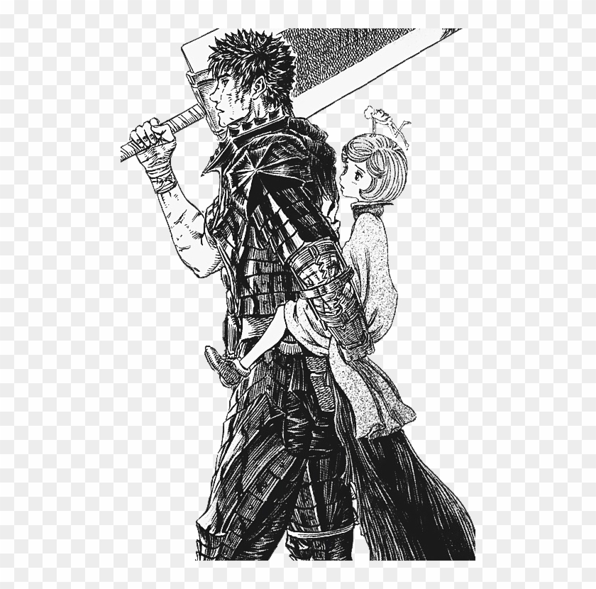 The Progression Of Guts As A Character Inspires Me - Berserk Schierke And Guts Clipart