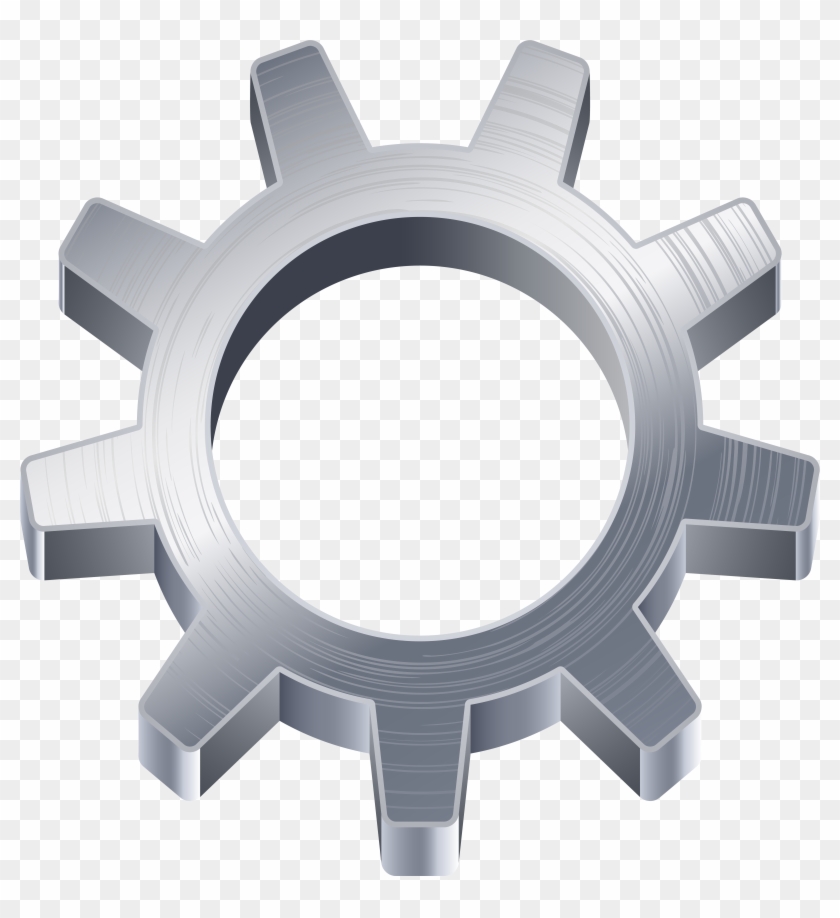 Gear Silver Transparent Png Clip Art Image