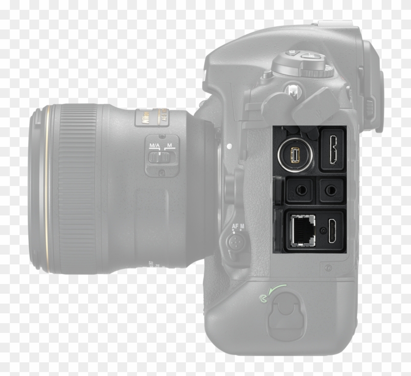 Nikon D5 Ports - Nikon D5 Clipart