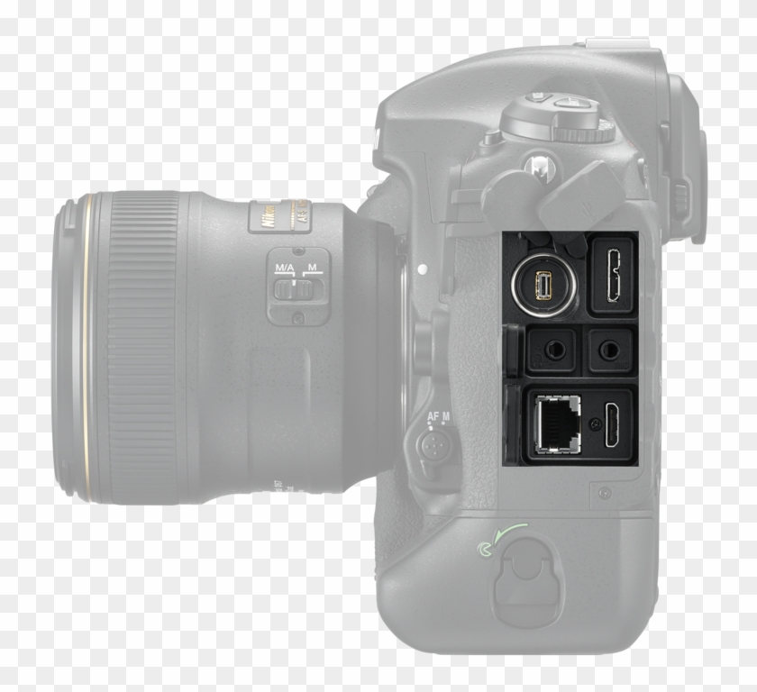 Nikon D5 Ports - Nikon D5 Clipart #2189046