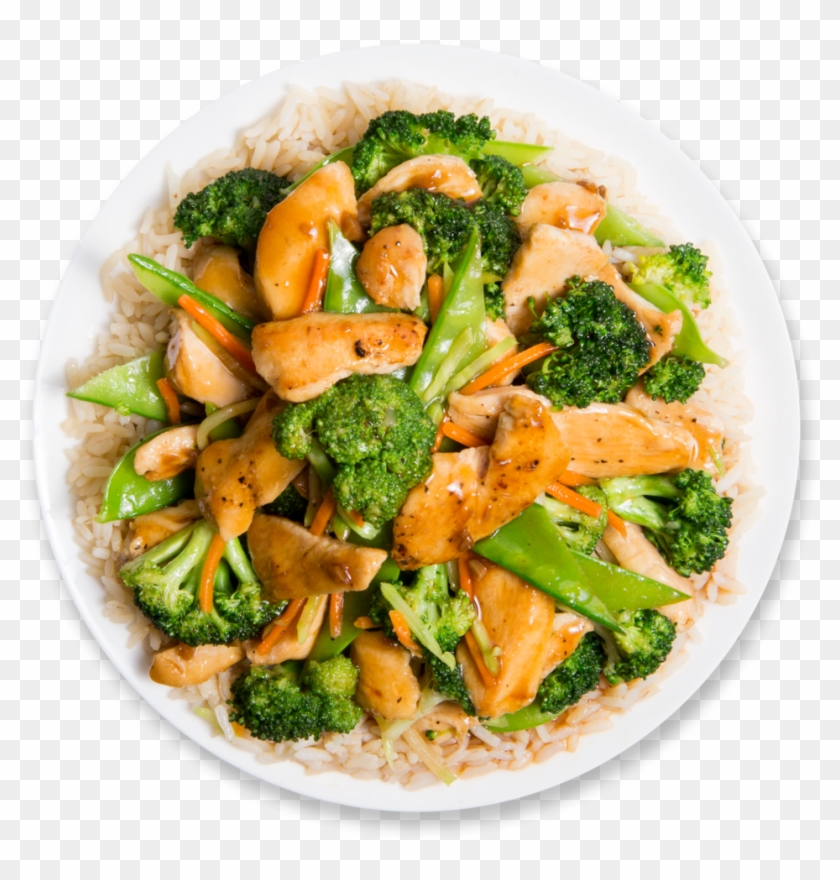 Teriyaki Chicken Stir Fry - Side Dish Clipart