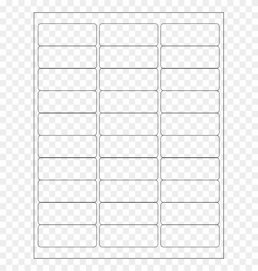 Address Label Templates Free Resume Clipart Wl 875 - Free Address Label Template - Png Download