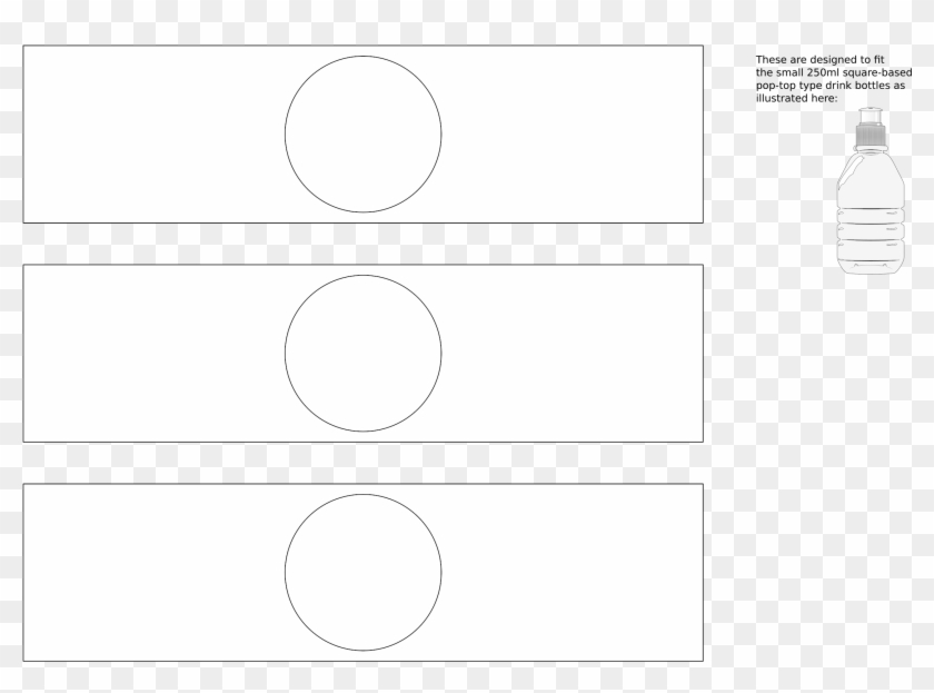 Clipart Ml Pop Top Type Label Wrap - Pop Bottle Label Template - Png Download