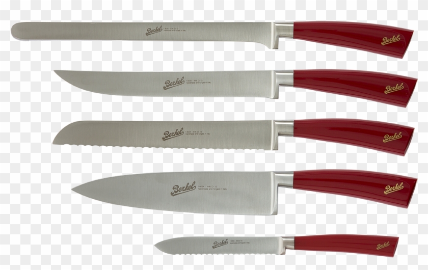 Elegance Chef Set Of 5 Knives Clipart #2189743