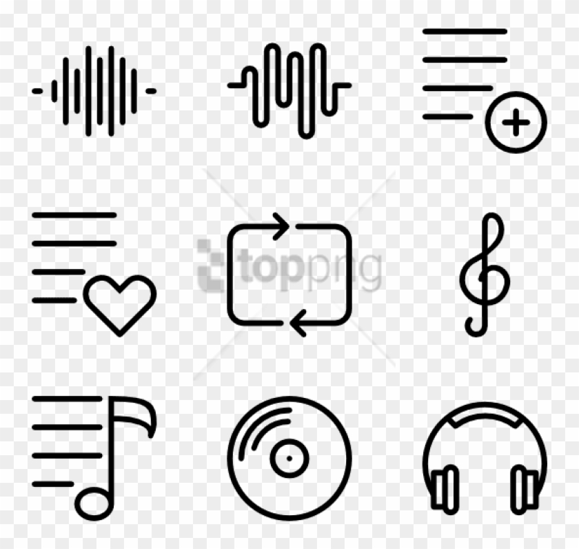 Free Png Music Player Icon Png Png Image With Transparent - Travel Line Icon Png Clipart