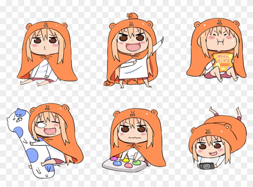 不大清楚- Cute Chibi Umaru Chan , Png Download - Chibi Umaru Chan Cute Clipart