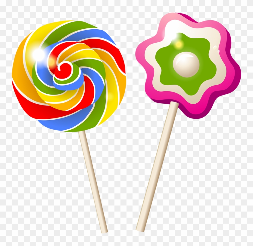 Lollipop Clipart Sweet Food - Candy Sweet Food Clipart - Png Download
