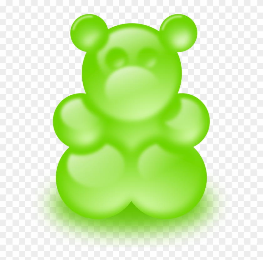 Gummy Bear Gummi Candy Chewing Gum Gumdrop - Gummy Bears Clipart - Png Download #2190370