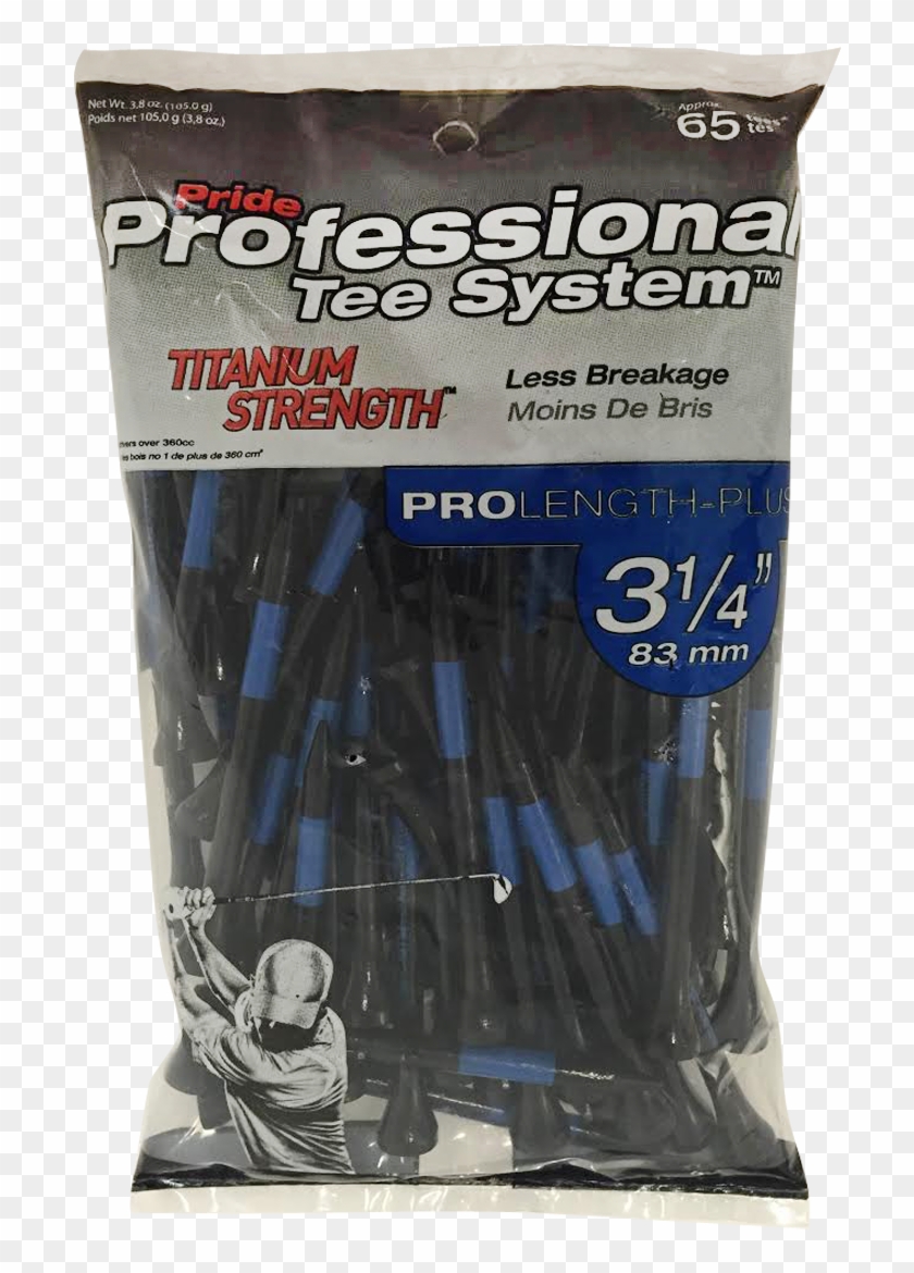 Pride Professional Tee System 3 1/4 Inch Titanium Strength Clipart