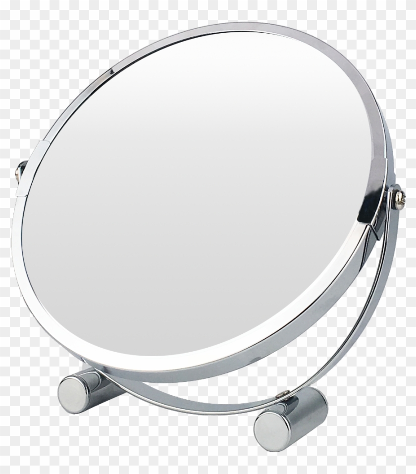 1x 3x 6inches Small Portable Hand Mirror Rotating Round - Circle Clipart #2190722