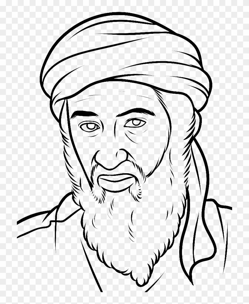 Osama Bin Laden Png - Draw Osama Bin Laden Clipart