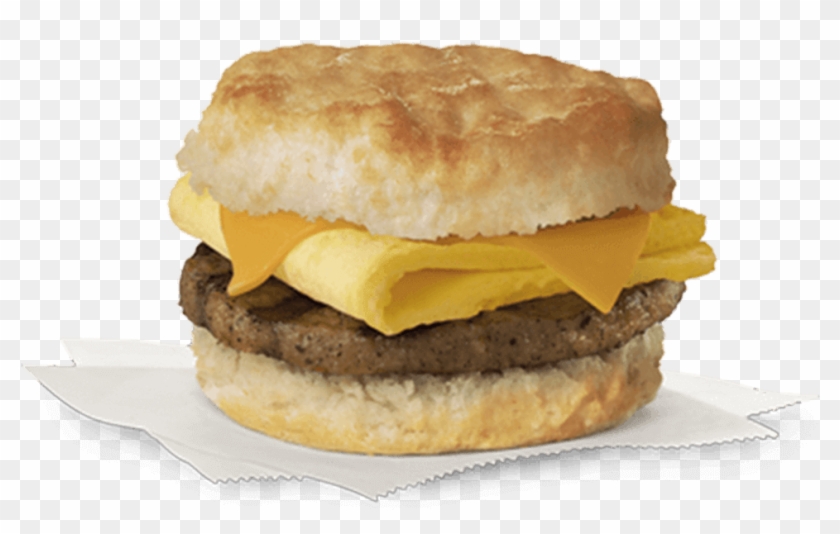 Sausage, Egg & Cheese Biscuit - Chick Fil A Sausage Egg And Cheese Biscuit Clipart #2191369