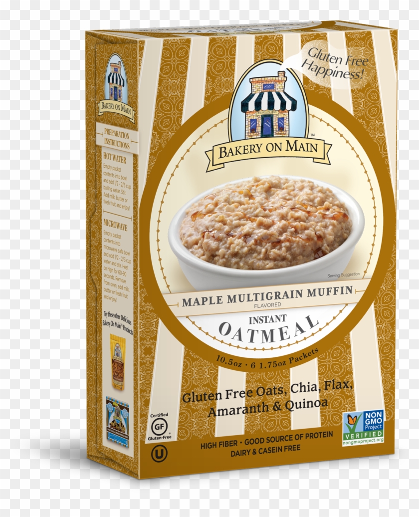 Grain Clipart Oatmeal Box - Oatmeal Box Transparent - Png Download #2191401