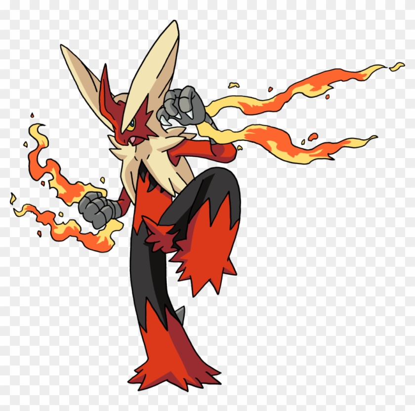 View Mega Blaziken , - Legendary Mega Evolution Pokemon Clipart