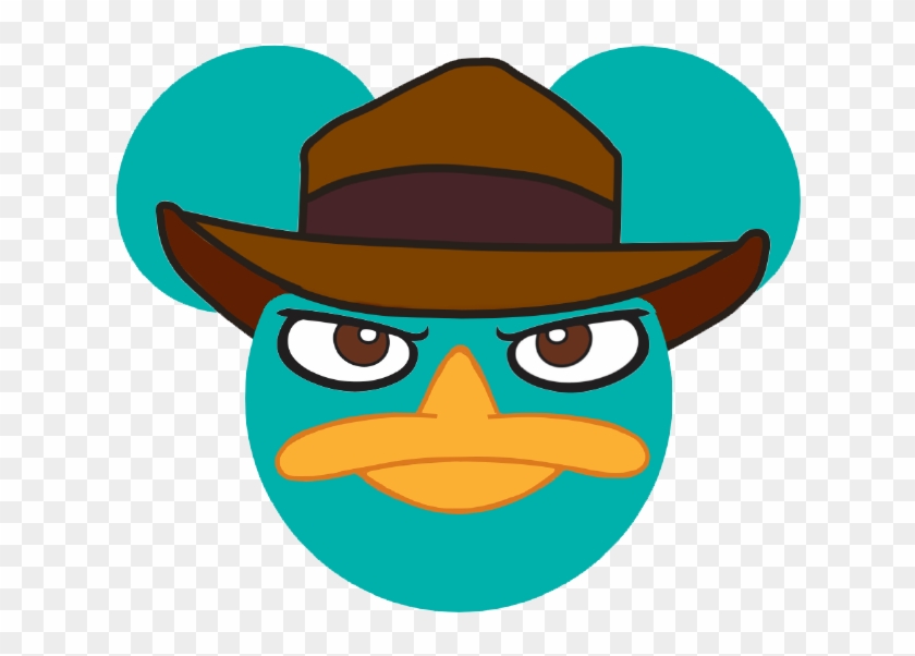 Perry The Platypus Clipart - Perry The Platypus Mickey - Png Download