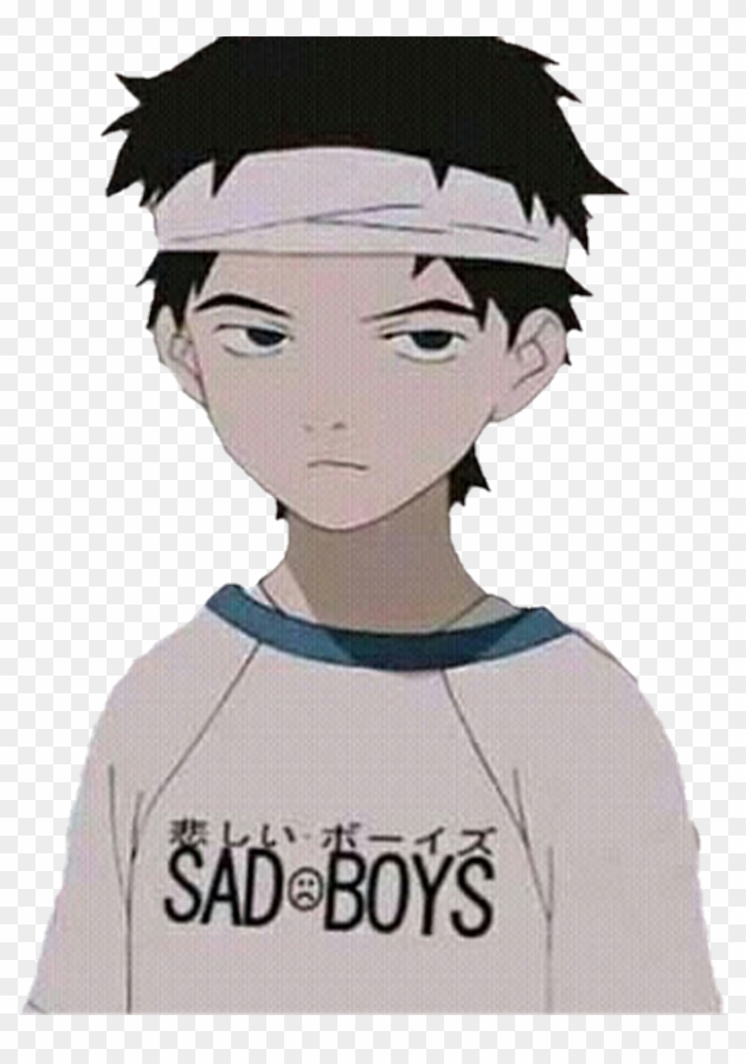 Png Download Source - Sad Boys Anime Clipart
