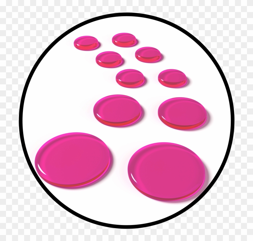 Slapklatz Pro Pink Gels Circle - Circle Clipart