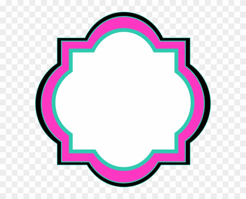 Decorative Label Clip Art At Clker Com - Colorful Decorative Label - Png Download