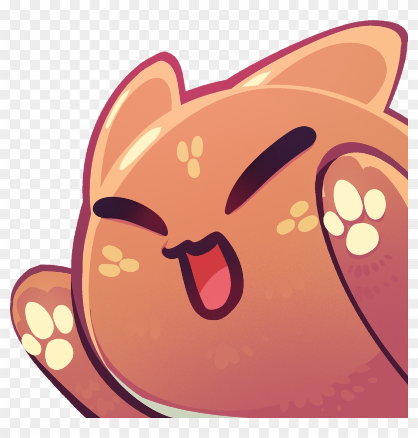 Kawaii Bear - Transparent Emotes Twitch Cute Clipart #2192288