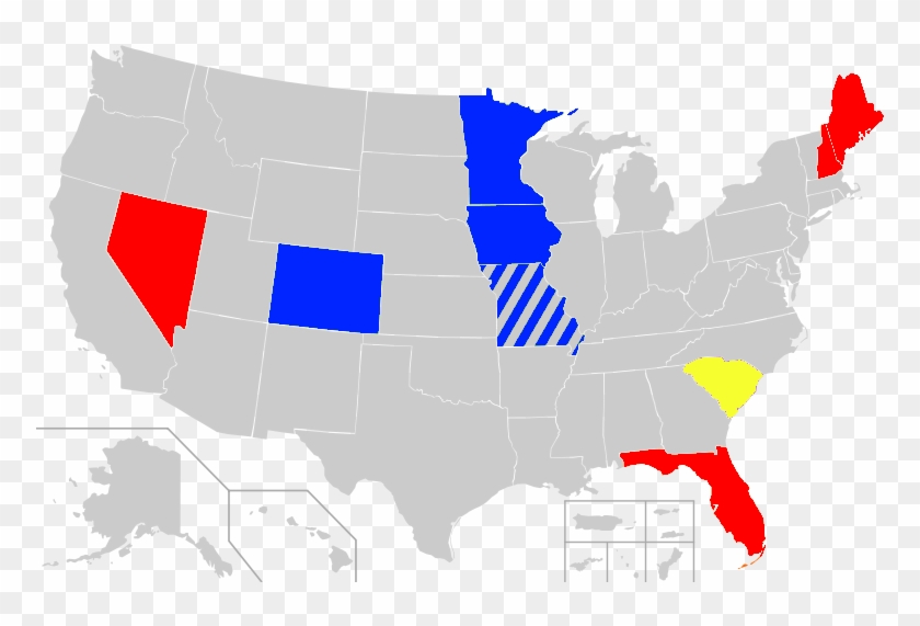 Republican Party Presidential Primaries Results, 2012 - States With Death Penalty Clipart #2192428