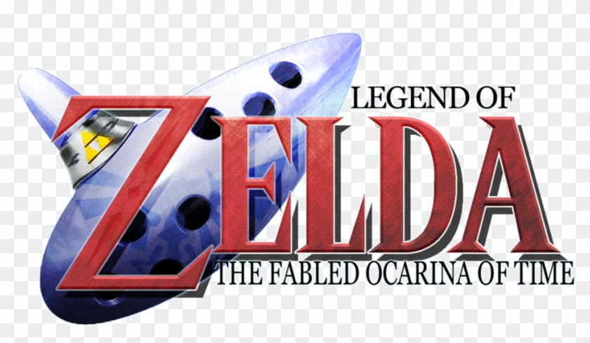 Zelda Ocarina Of Time Logo Png , Png Download - Legend Of Zelda Ocarina Of Time Logo Clipart #2192515