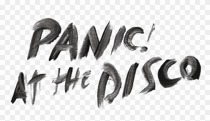 Panic At The Disco - Calligraphy Clipart #2192781