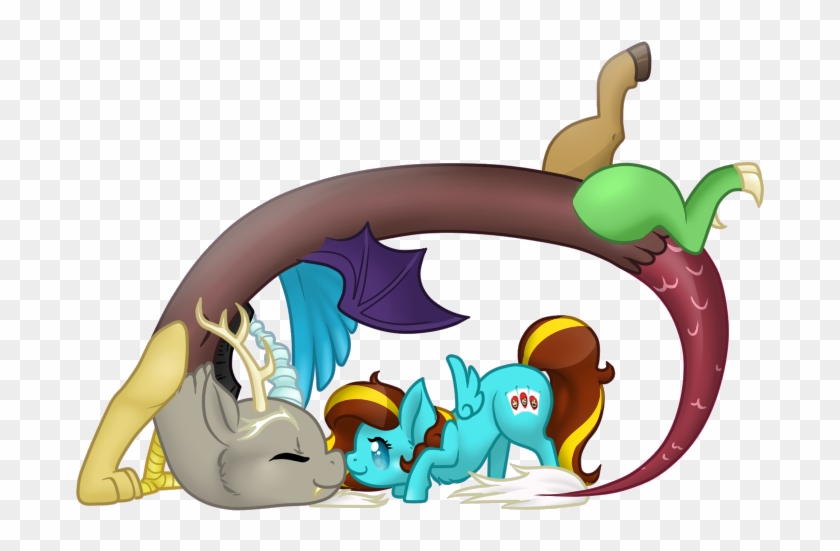 Mlp Chibi Kp X Discord By Dedonnerwolke - Cartoon Clipart #2193619