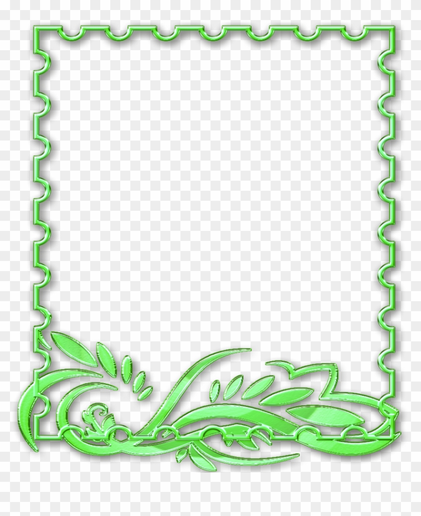 Mq Green Frames Border Borders Border Frame Clipart