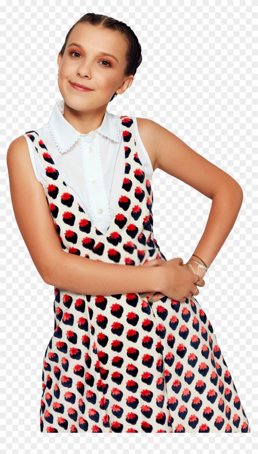 Bem Bebezinha Ela 💕 @strangereggosbr On Instagram - Millie Bobby Brown Photoshoot Clipart