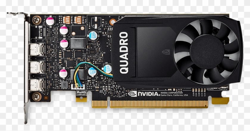 Nvidia Quadro P400 - Nvidia Quadro P600 Graphic Card Clipart
