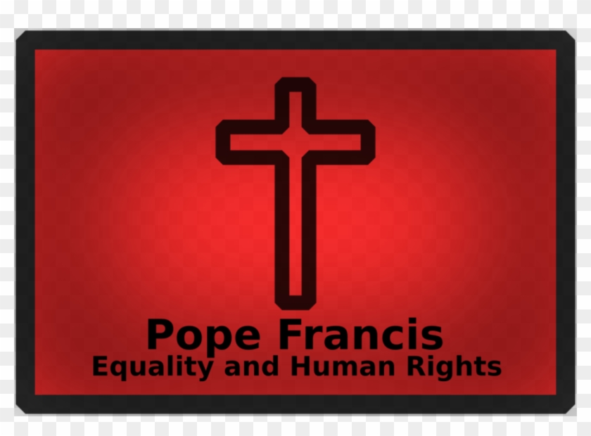 Logo Brand Social Equality Pope Rights - Cross Clipart