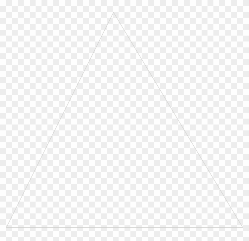 Triangulo Png Branco - Triângulo Branco Png Clipart