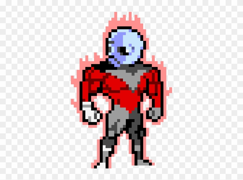 Jiren - Goku Y Jiren Pixel Art Clipart #2194639