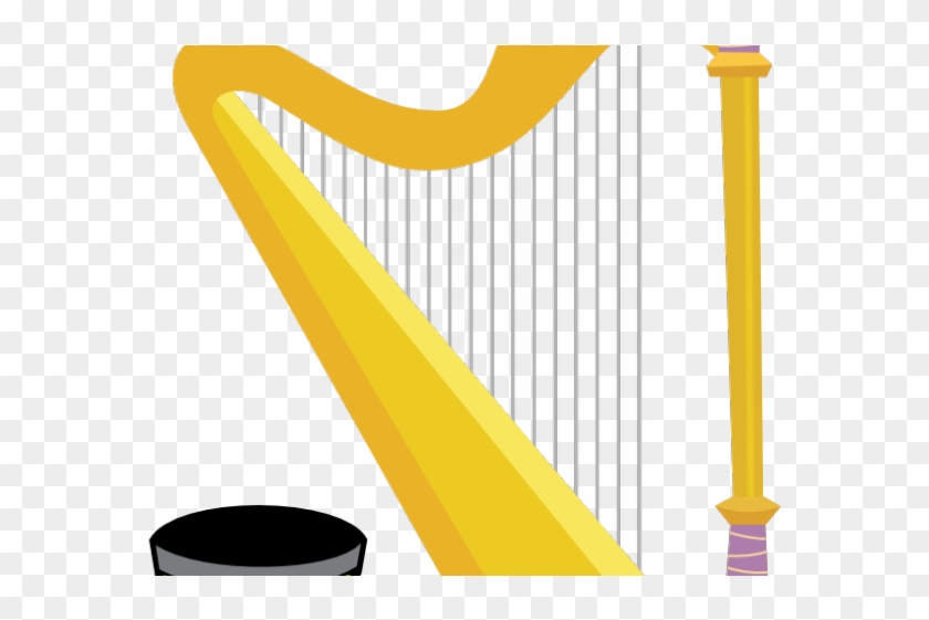 Harp Clipart Transparent - Portable Network Graphics - Png Download